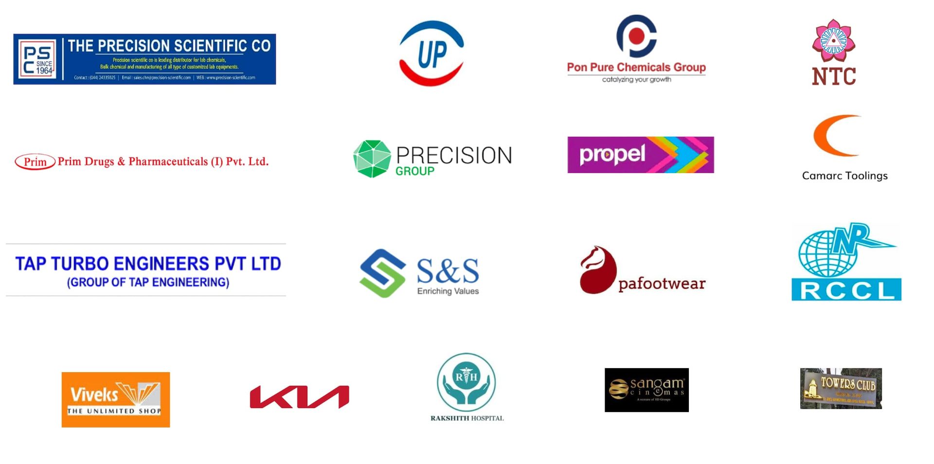 Aqua Daily client logos